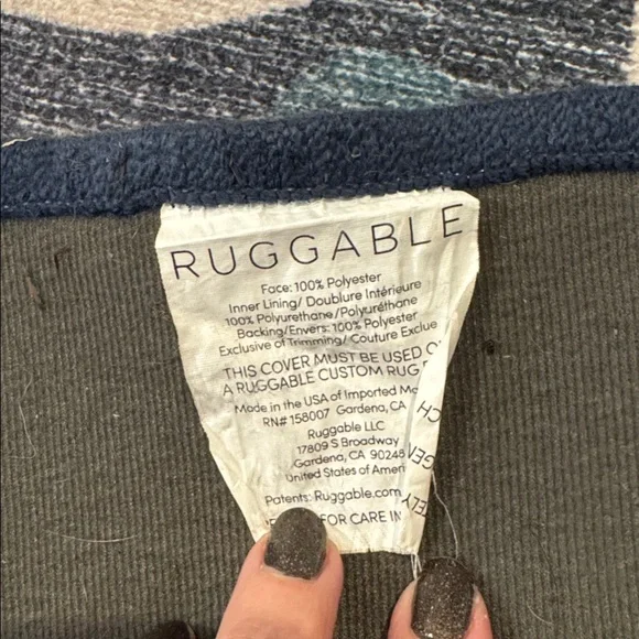 Ruggable Runner: Midnight Peony - Picture 7 of 7